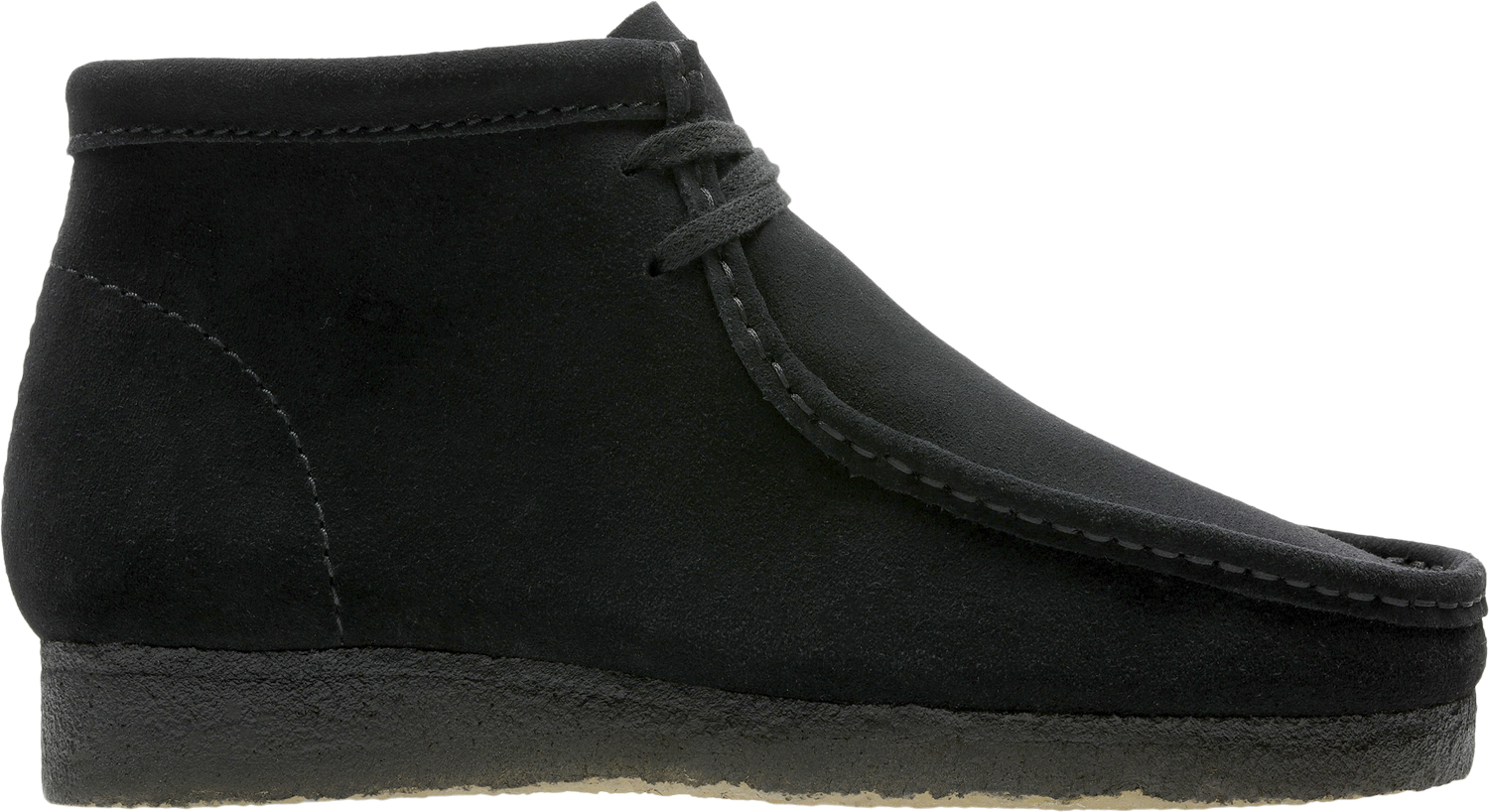 Wallabee Boot Black Sde, G, 7